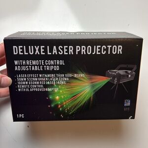 Deluxe Laser Projector with remote control adjustable tripod‎